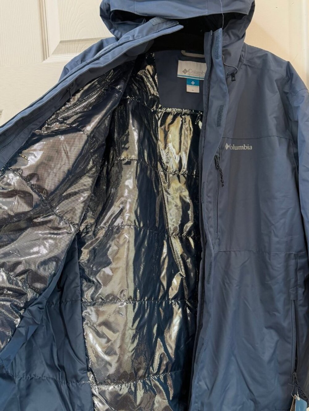 Columbia Men's Tipton Peak II Insulated Jacket Dark Blue XL NWT - Picture 3 of 6